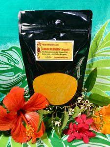 Turmeric Powder  (Organic)  Fresh Hawaii Grown